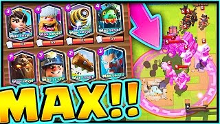 ALL MAX LEGENDARIES! • INFINITE ELIXIR • CLASH ROYALE IS CHEATING! ALL MAX LEGENDARIES! • INFINITE ELIXIR • CLASH ROYALE IS CHEATING!