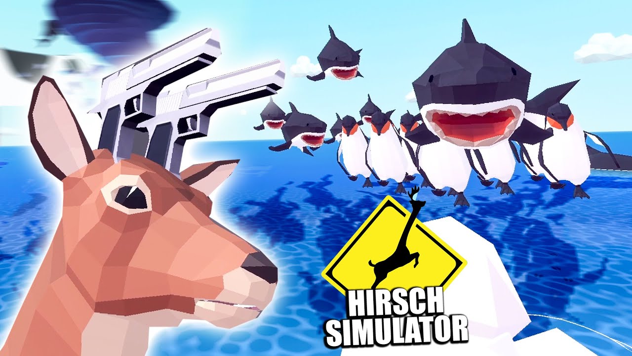 Der Hirsch Simulator 6.0 (fliegende Haie)