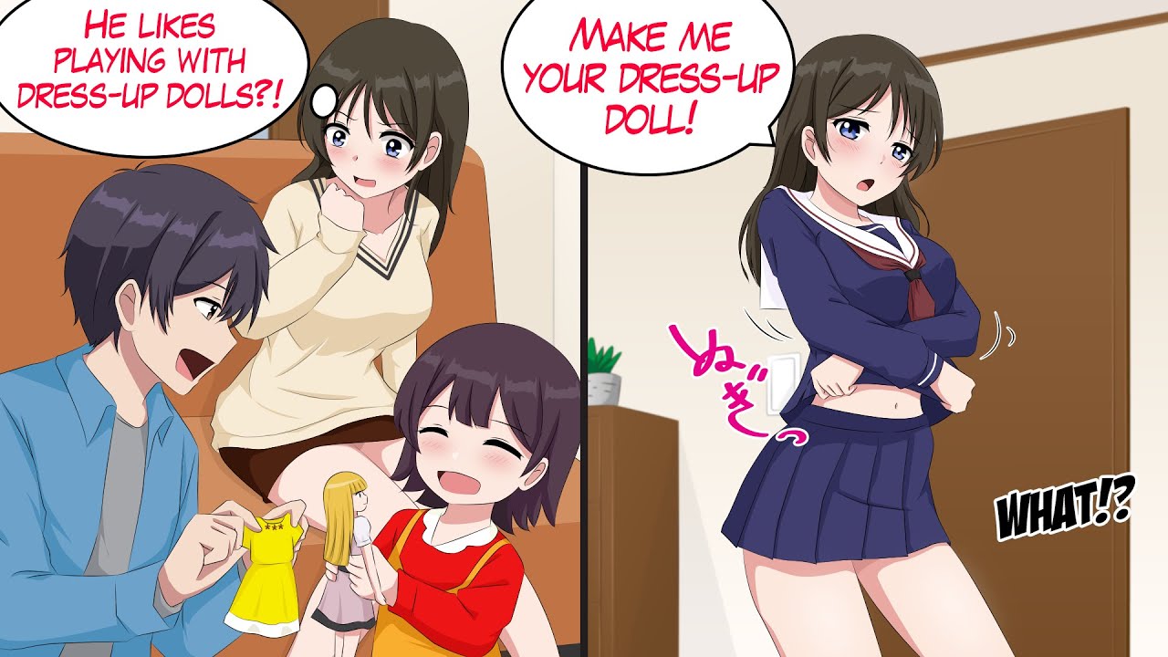 Gave My Little Sis a Doll and My Childhood Friend Turned into One!