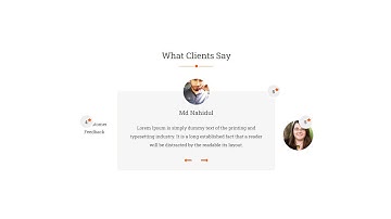 Responsive Testimonial Carousel Using Html Css And Javascript