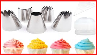 Pridebit Cupcake Decorating Tips Extra Large Piping Icing Tips
