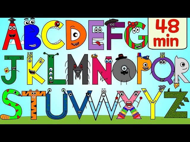 Alphabet Colors + More Kids Songs | English Tree TV class=