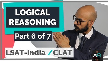 Logical Reasoning for LSAT-India 2022 | Part 6 of 7 | June 2022 | Prof. Ankit Dhotrekar