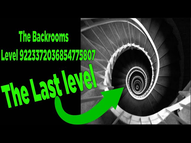 Is this the void of Level 9223372036854775807? Is this the true end? : r/ backrooms