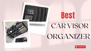 Top 5 Car Visor Organizers for Easy Access & Storage