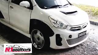 Myvi Icon Customize N1 Rocket Bunny Style Fender