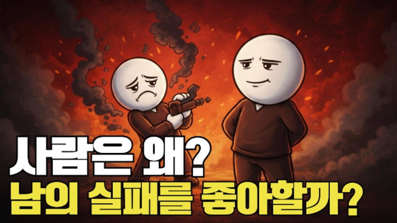 사람은 왜 남의 실패를 은근히 좋아할까 (심리학으로 밝혀진 불편한 진실)