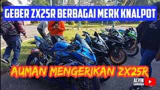 ZX25R EXHAUST SOUND BATTLE: Which one sounds the best?