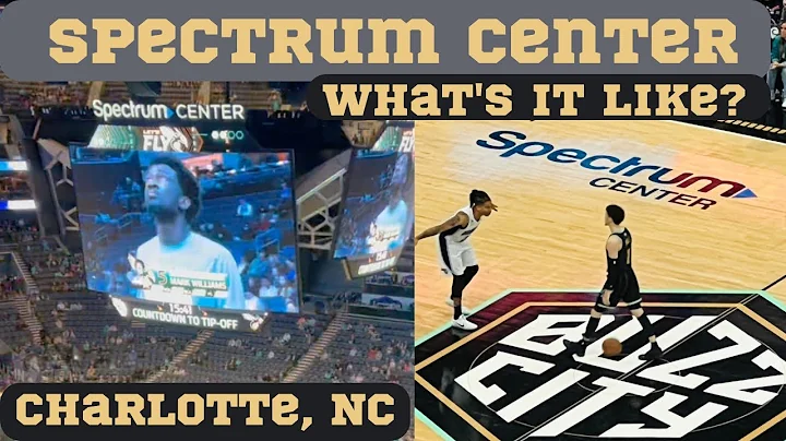 Tour Completo do Spectrum Center em Charlotte, NC - Hornets 2023