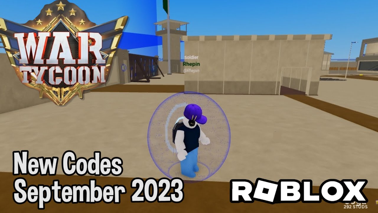 NEW* ALL WORKING CODES FOR WAR TYCOON IN 2023! ROBLOX WAR TYCOON CODES 