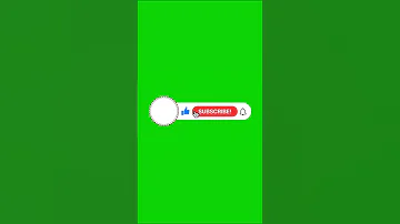 Green Screen Subscribe Button With Channel Photo Shorts 
