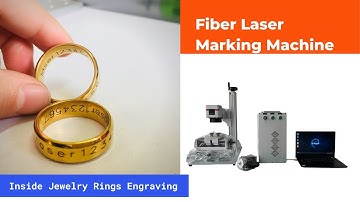 Inside Rings Laser Engraving Marking | How to do Marking on Jewelry Rings Inside | Laser Machine