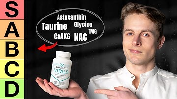 40 Longevity Supplements Ranked From Best to Worst