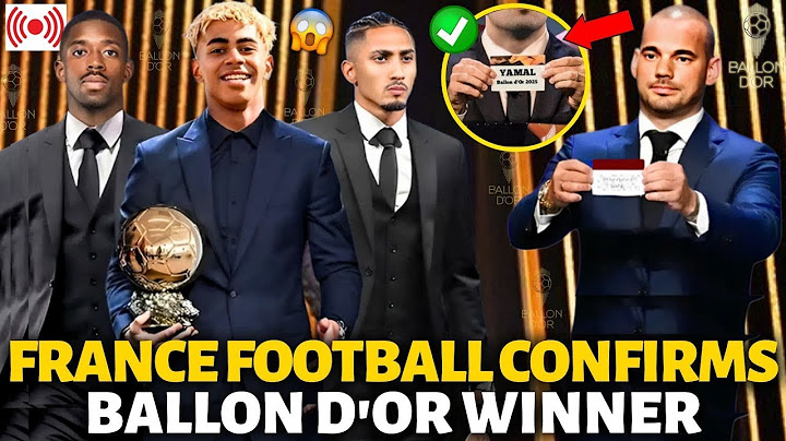 🚨OFFICIAL✅ FRANCE FOOTBALL CONFIRMS THE WINNER OF THE BALLON D'OR! SURPRISE FOR EVERYONE! BARÇA NEWS