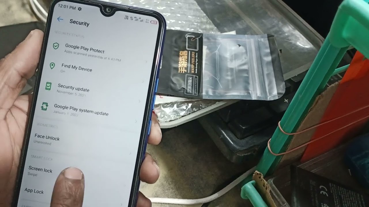 how to set tecno pop 5pro screen lock face lock pattern pin password ithelper