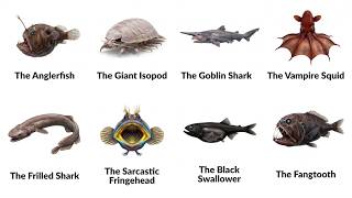 The scariest sea creatures explained in 8 minutes.