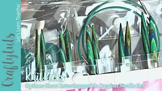 KnitPicks Options Short Interchangeable Caspian Needle Set   unboxing and review