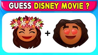 🔥 Guess 200 Disney & Pixar Movies by Emoji Quiz | Moana 2 Movie, Inside Out 2, Wish, Disney Movie