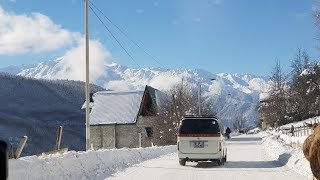 Timelapse from Mestia to Zugdidi. GEORGIA