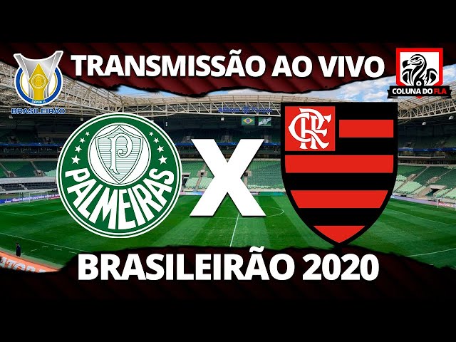 Flamengo x Palmeiras, AO VIVO, com a Voz do Esporte, às 20h