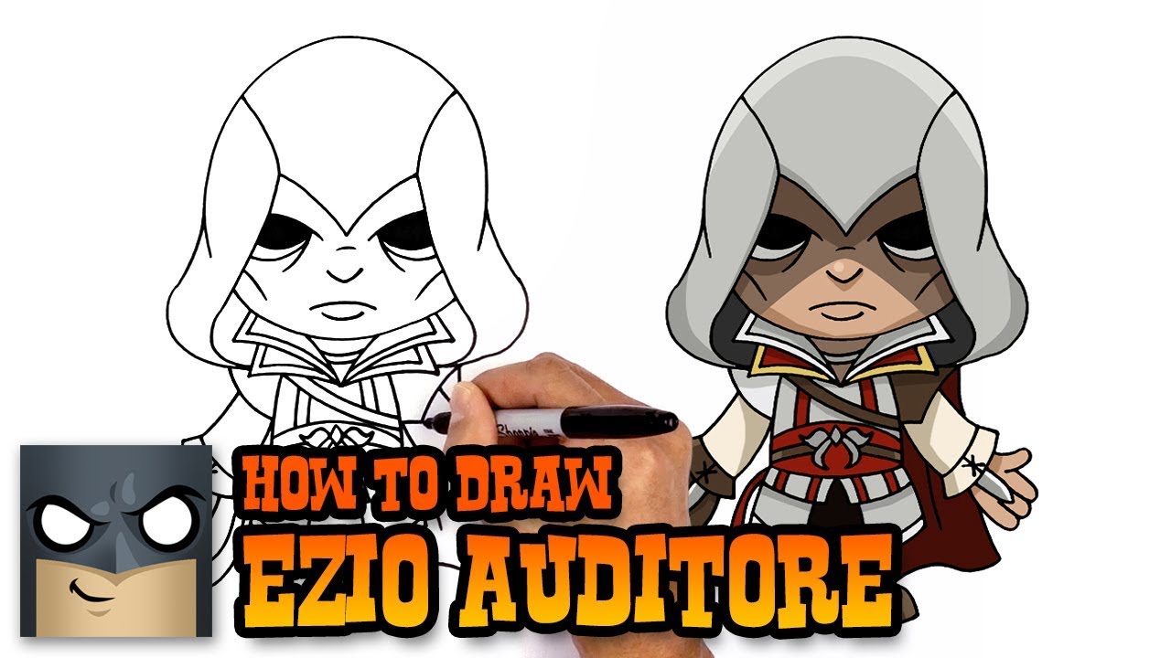 How To Draw Assassin S Creed Ezio Auditore Youtube