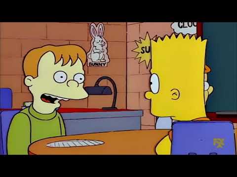 Bart goes to special ed class (The Simpsons)