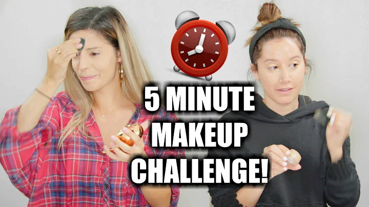 5 MINUTE MAKEUP CHALLENGE WITH ASHLEY TISDALE!