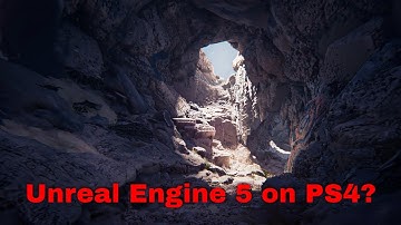 Unreal engine 5 in Dreams on PS4? Challenge accepted!