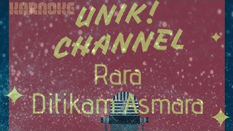 Karaoke Rara Lida - Ditikam Asmara | Karaoke Unik