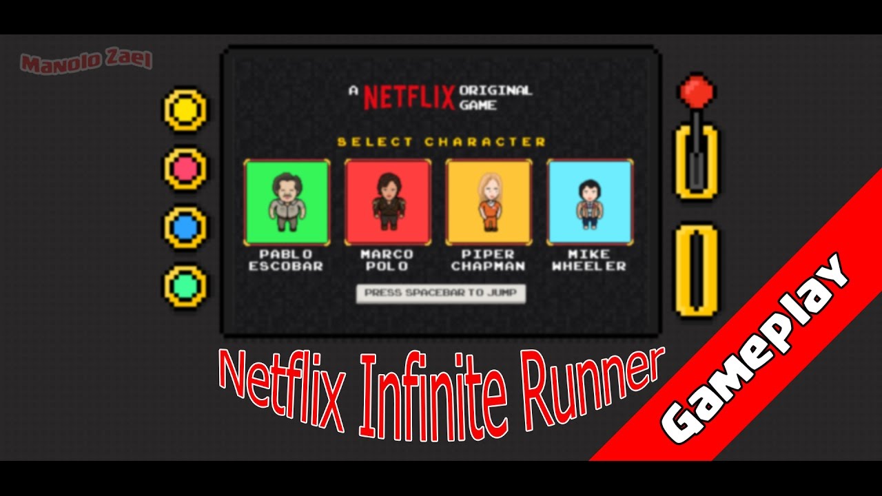 Netflix Infinite Runner - Jogo da Netflix - Corrida Infinita - YouTube