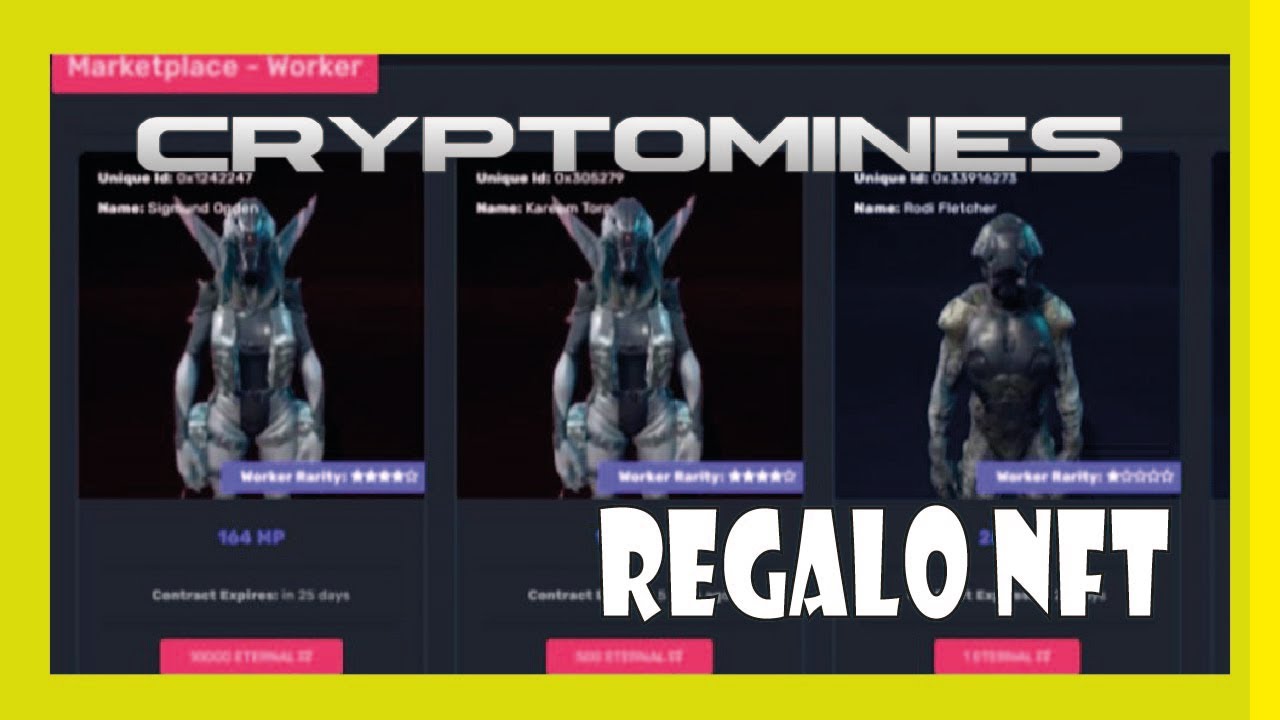 🚀🛸CRYPTOMINES🚀🛸 REGALO NFT Y MAS..💵💸 - YouTube
