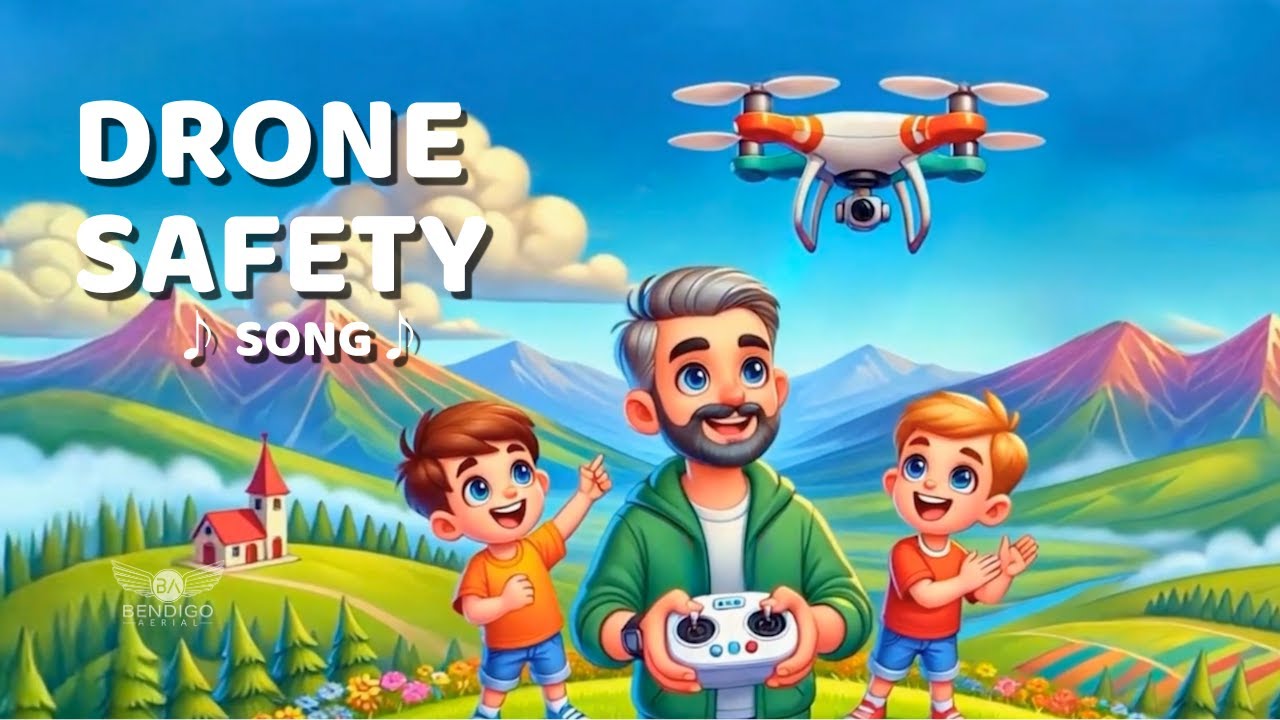 Drone Safety Rules Song for Kids to Enjoy 🎶 | Fun Kids Song with ASL Sign Language Included