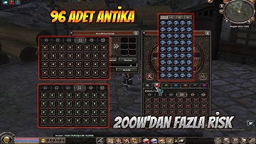 96 ANTİKA İLE ÜSTE GİTTİK ! | HİDRA SANDIK AÇIMI | METİN2TR BAGJANAMU