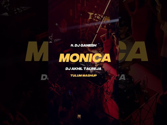 Monica 🔥 ft. DJ Ganesh – DJ Akhil Talreja | Afro House |  Dhurandhar #mashup #monica