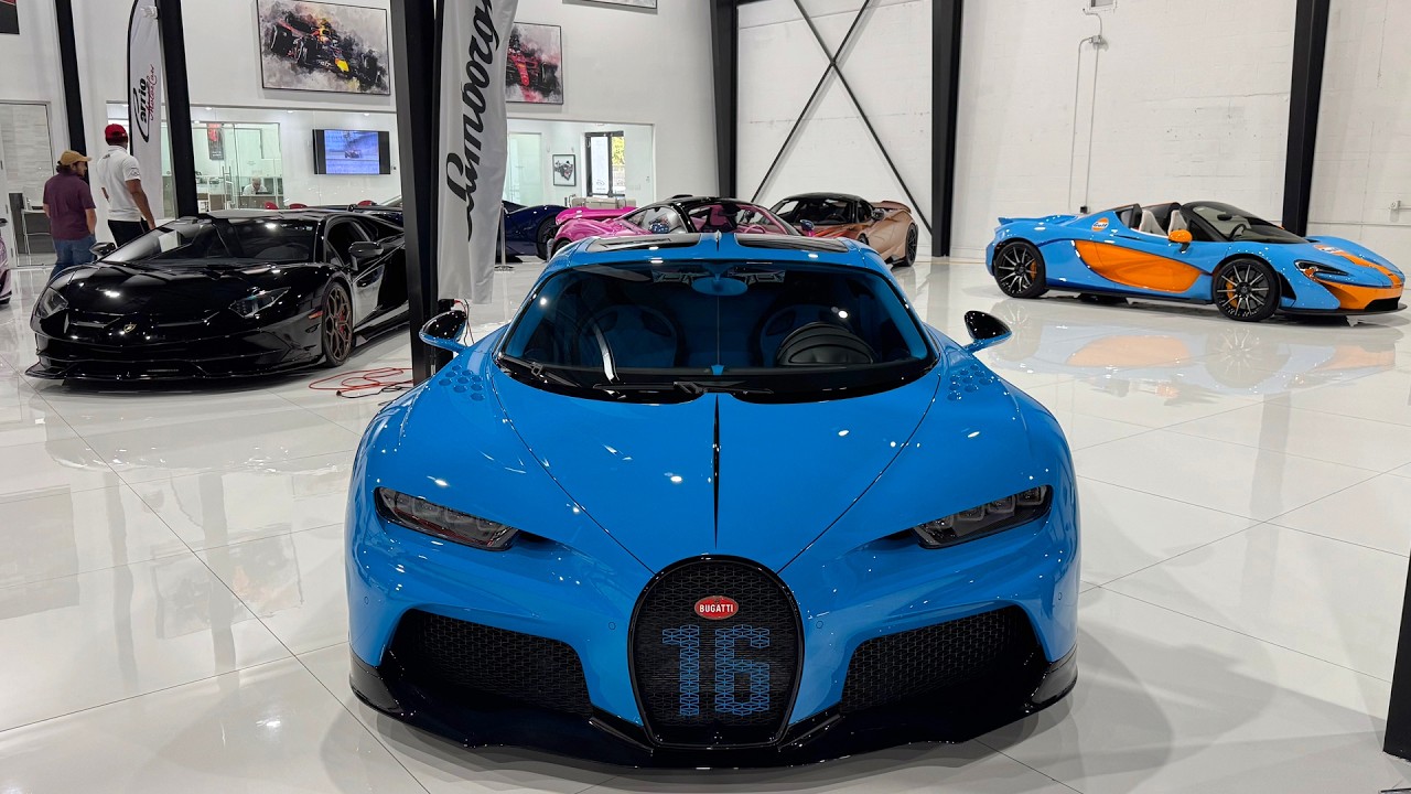 CARRIO MOTORS MIAMI - Walking Around INSANE Supercar Dealership!