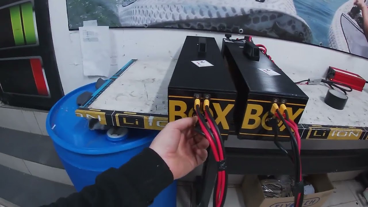 Akumulator  48v / 156 Ah Li-ion do silnika zaburtowego Haibo R 400