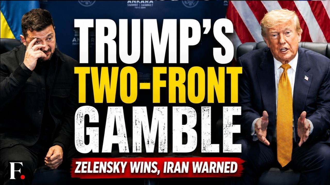 Trump's Biggest Foreign Policy Shift Yet? Trump Arms Ukraine, Threatens Iran | Trump-Zelensky Meet thumbnail