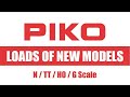 LOADS OF NEW MODEL RAILWAY MODELS from PIKO   NEW Releases 2024