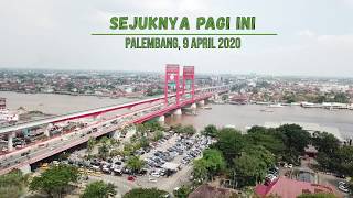 palembang diguyur Hujan Pagi ini dan bagaimana keadaan Jakabaring ditengah guyuran hujan ini