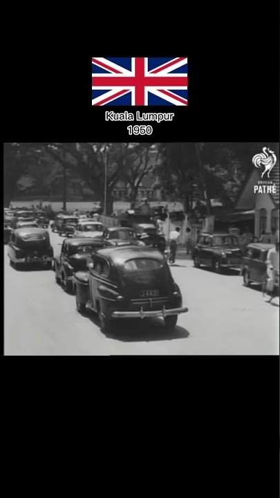 KUALA LUMPUR 1950/2022 | MALAYSIA 🇲🇾 #malaysia #asia #british #history #shorts