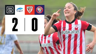 Athletic Club vs FC Levante Las Planas (2-0) | Resumen y goles | Highlights Liga F