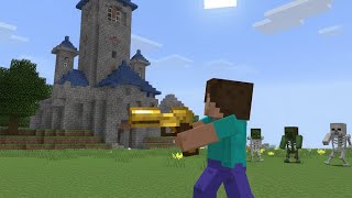 Silah modlu minecraft!   (Warden ile savaş)