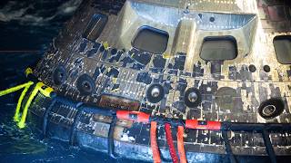 Orion Spacecraft Condition After Splashdown