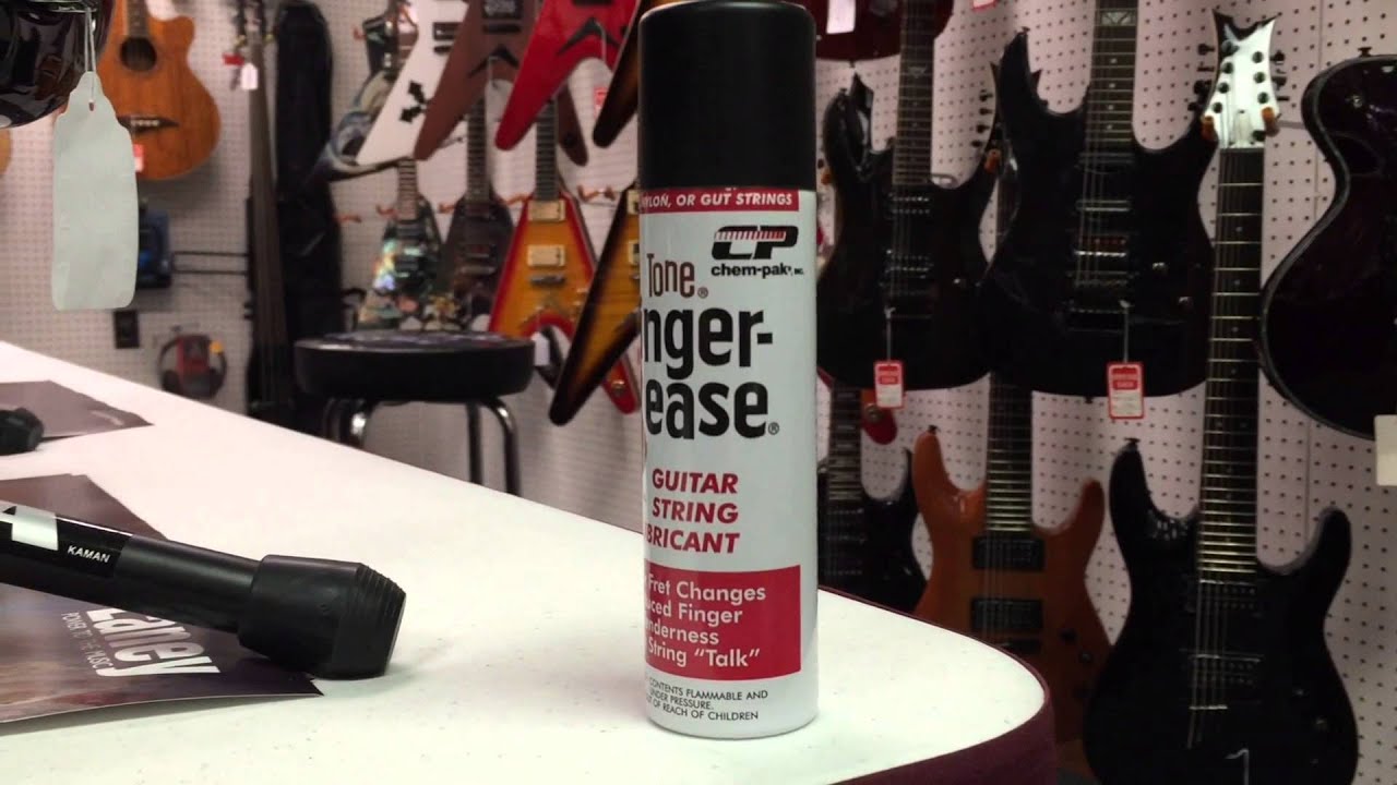 Spray Lubricante Tone Para Cuerdas De Guitarra Finger Ease