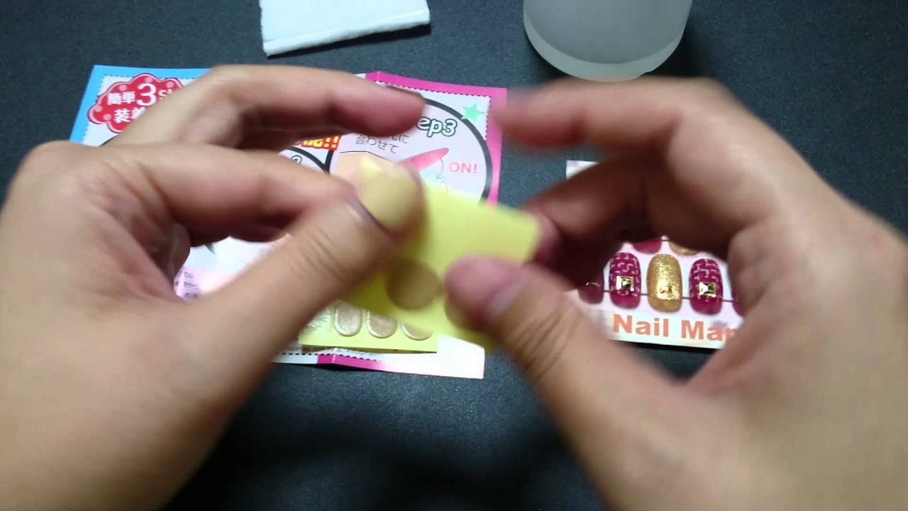 【Nail Map】ネイルチップの付け方☆ , YouTube