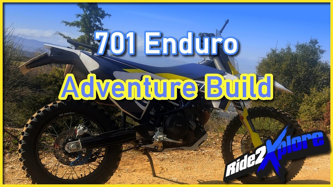 How to Build the Husqvarna 701 Enduro for Adventure - YouTube