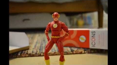 THE FLASH Action Figure Stop Motion Short BURT ANIMATIONS