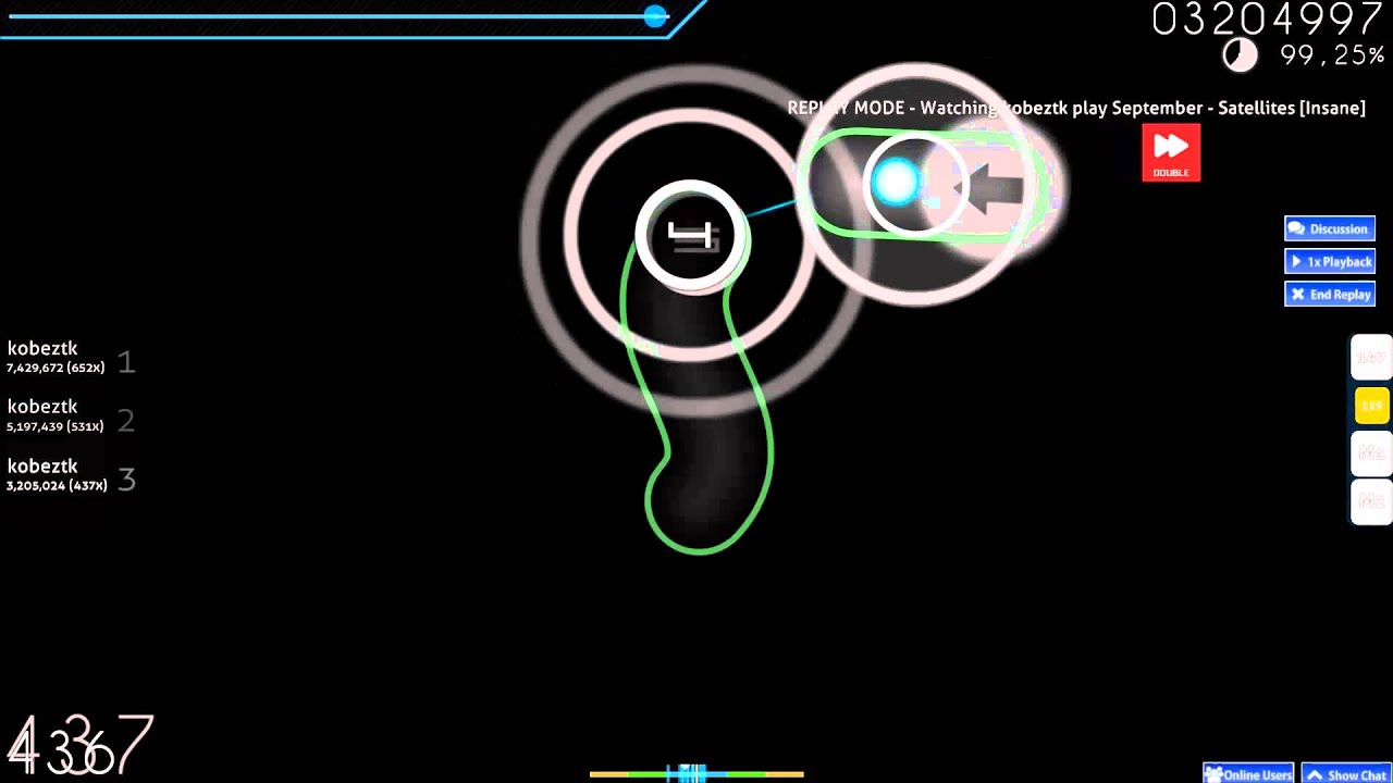 [osu!] September Satellites ( DT ) / S 99,51 YouTube
