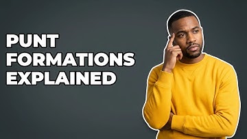 What Should I Know About Punt Formations?