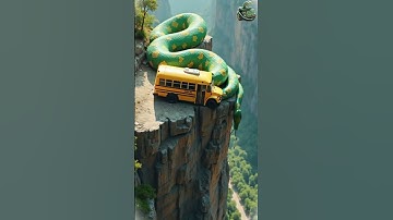 Mind-Blowing AI: Hyper-Realistic Jungle Snakes Brought to Life #snake #giantpython #youtubeshorts